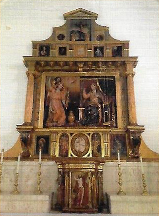 altarpiece at Our Lady of Mercy, Boca Grande, FL